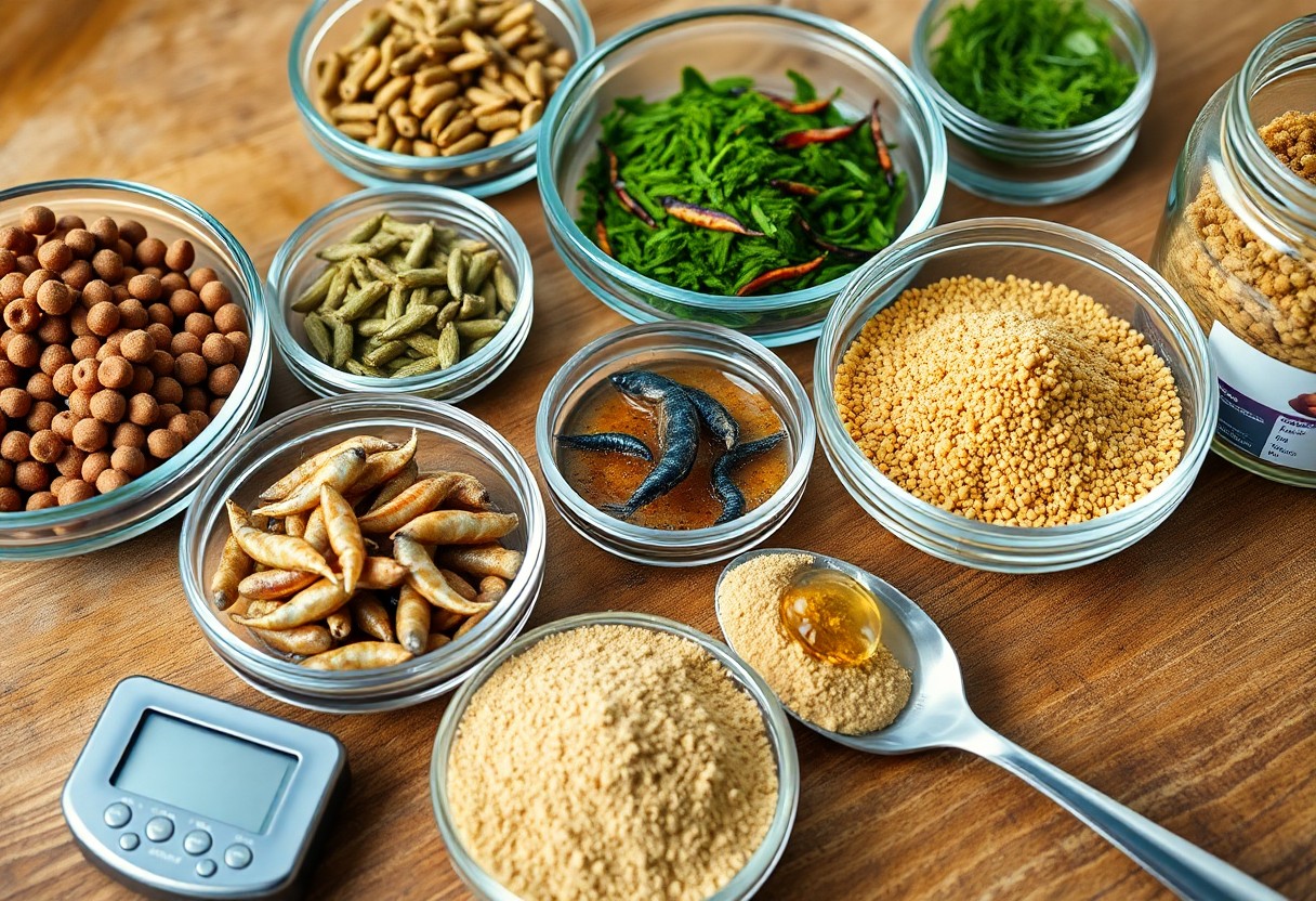 Fish food nutrition and ingredient comparison for aquarium feeding