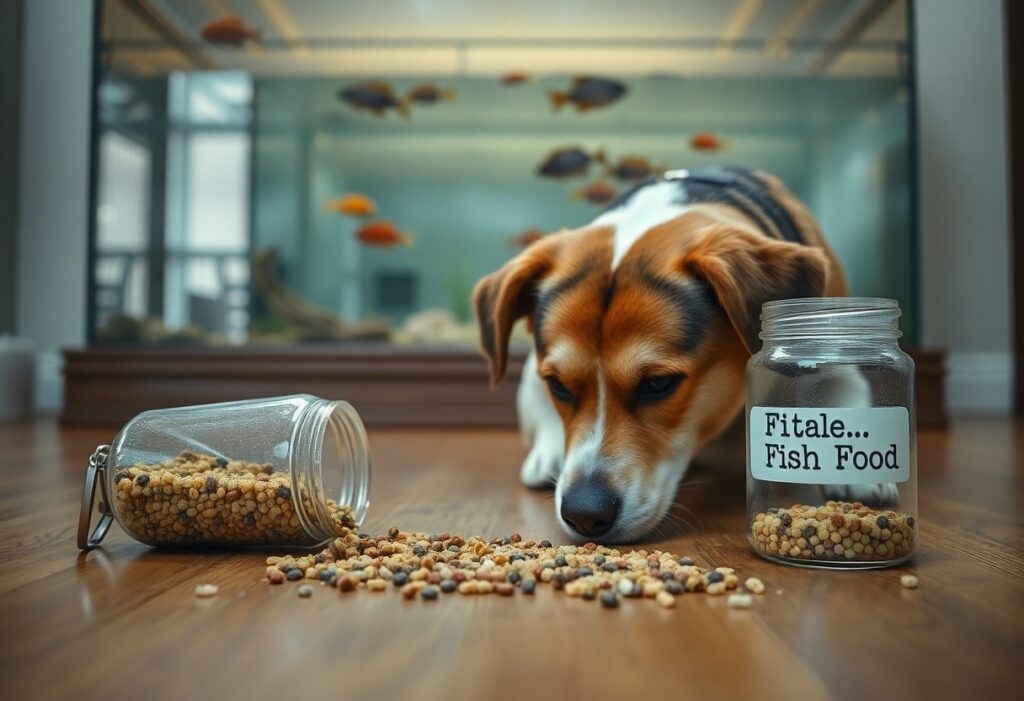 Pet Owner’s Alert – Is Fish Food Toxic to Dogs?